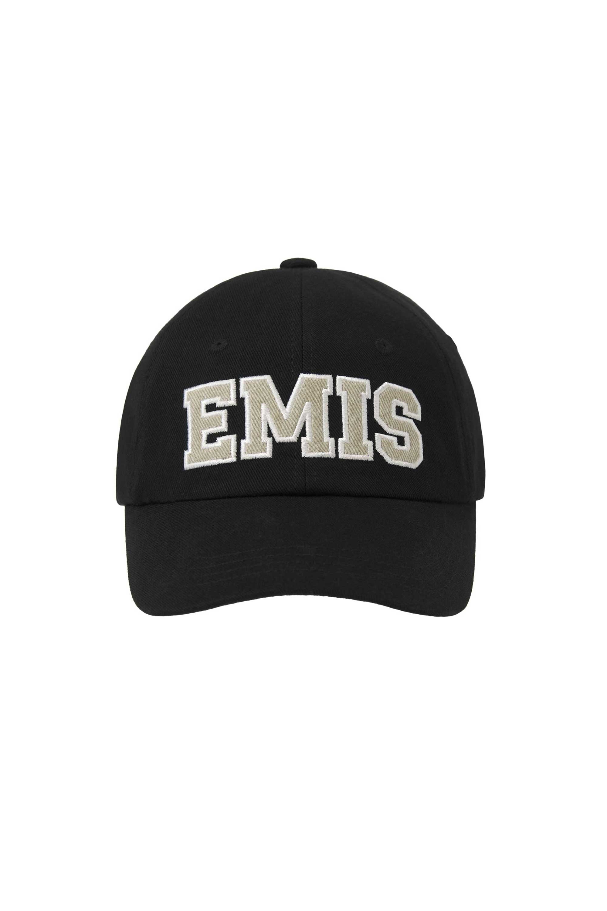 Emis - Twill Capital Logo Ball Cap (Black) product image 1 | TRAB K-Fashion Australia