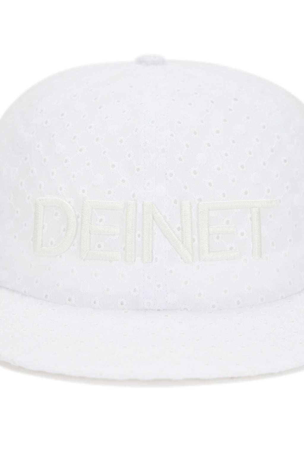 Deinet - Deinet Punching Lace Logo Cap (White) product image 4 | TRAB K-Fashion Australia