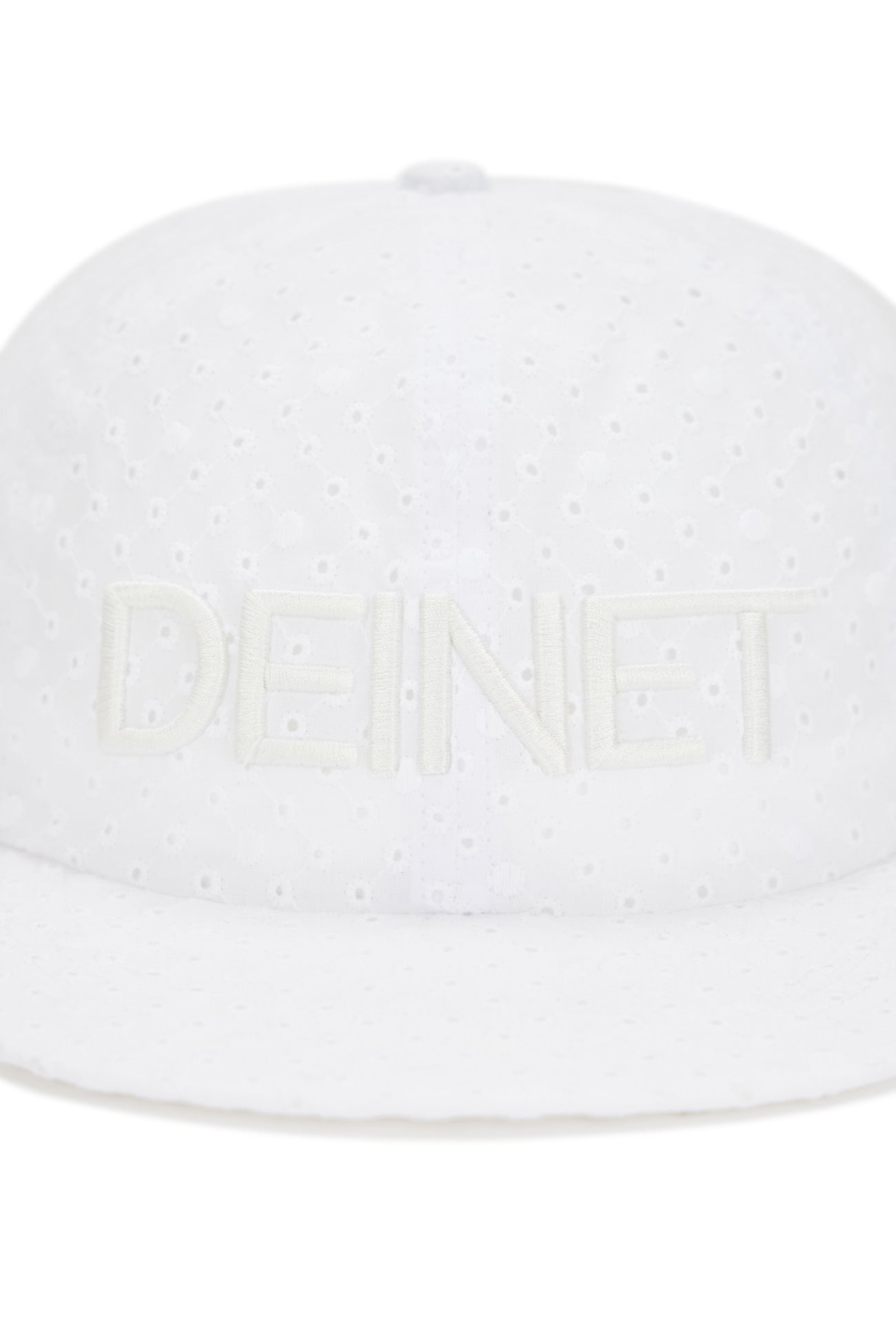 Deinet - Deinet Punching Lace Logo Cap (White) product image 4 | TRAB K-Fashion Australia