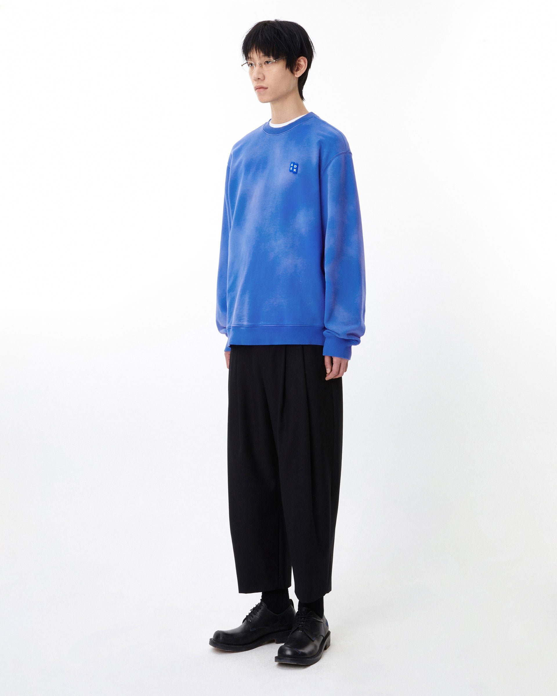 Ader Error - Sig; BL Tag sweatshirt 01 (Z-Blue) product image 3 | TRAB K-Fashion Australia
