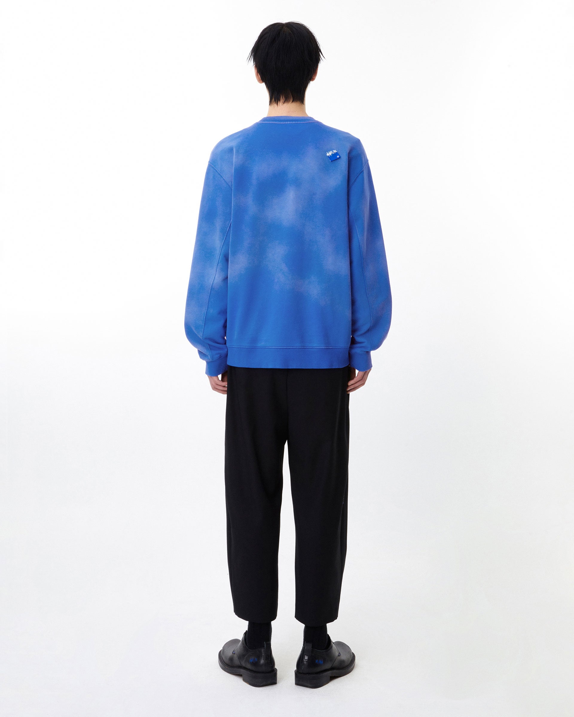 Ader Error - Sig; BL Tag sweatshirt 01 (Z-Blue) product image 4 | TRAB K-Fashion Australia