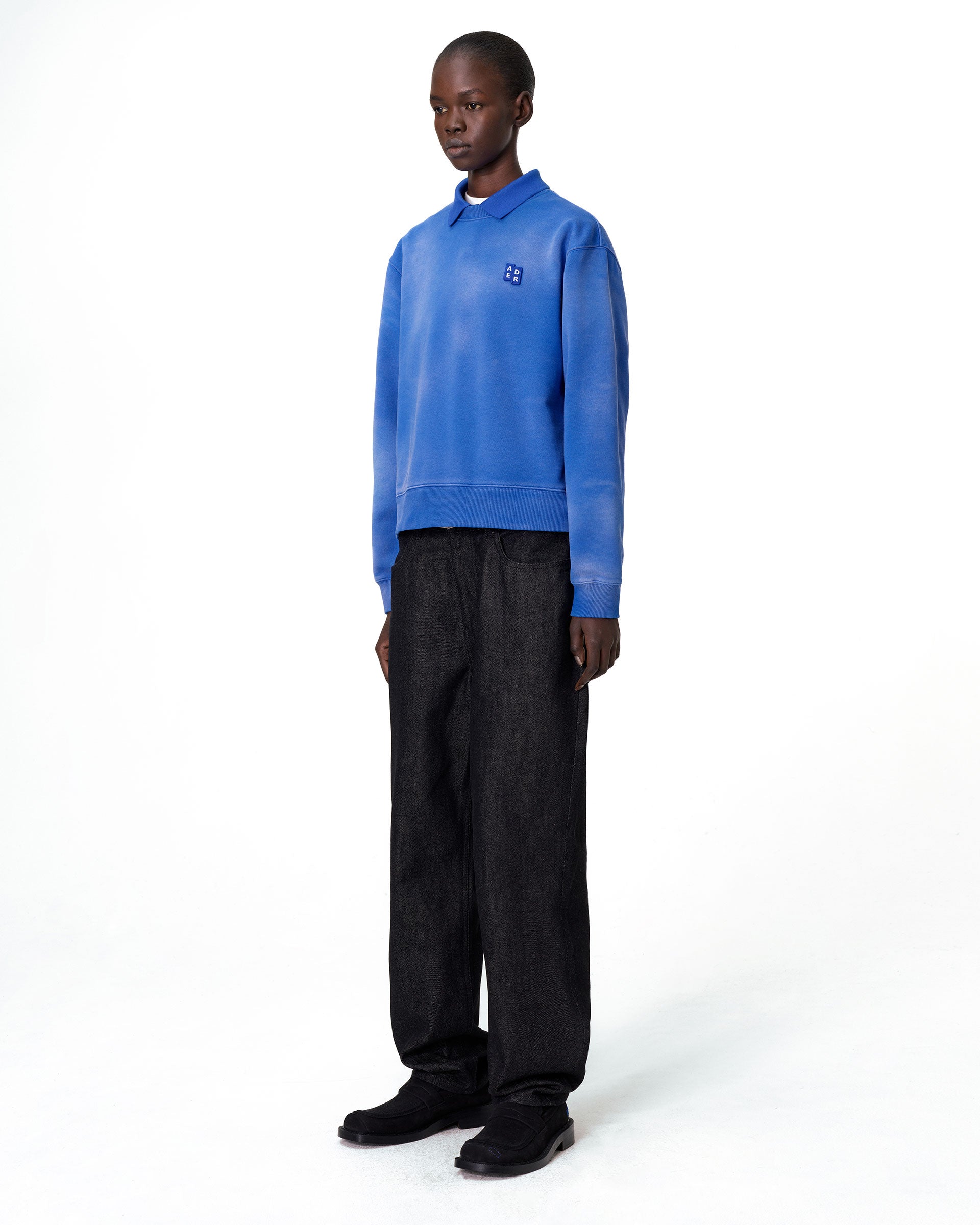 Ader Error - Sig; BL Tag sweatshirt 01 (Z-Blue) product image 3 | TRAB K-Fashion Australia