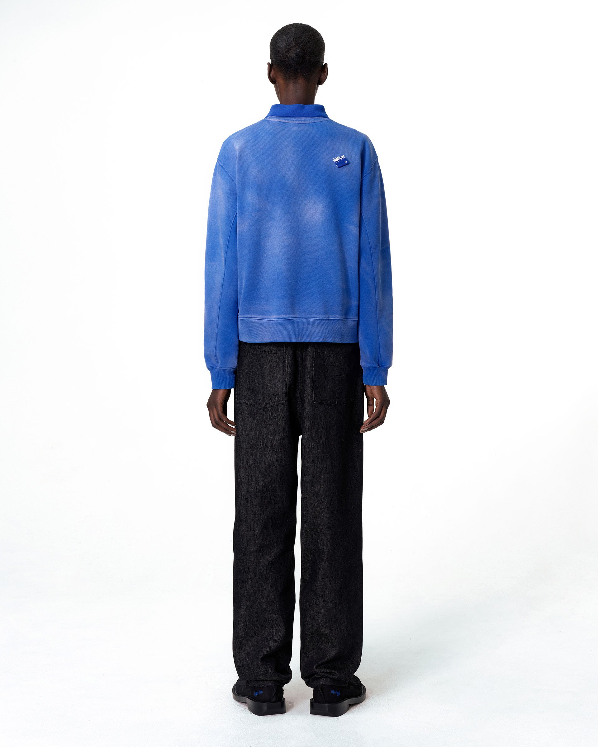 Ader Error - Sig; BL Tag sweatshirt 01 (Z-Blue) product image 4 | TRAB K-Fashion Australia