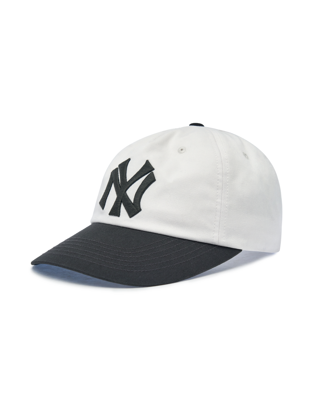 MLB Korea - MLB Q-Fit Color Block Unstructured Ball Cap New York Yankees (Dark Gray) product image 8 | TRAB K-Fashion Australia