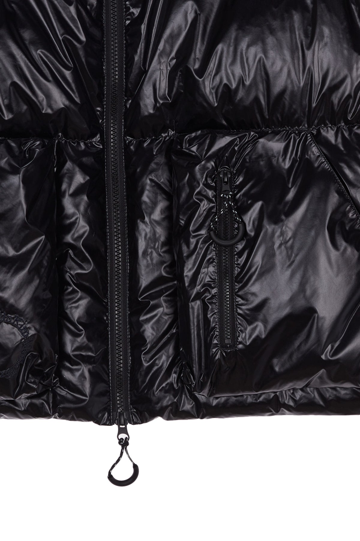 Matin Kim - Color Point Puffer Down Jumper (Black) product image 4 | TRAB K-Fashion Australia