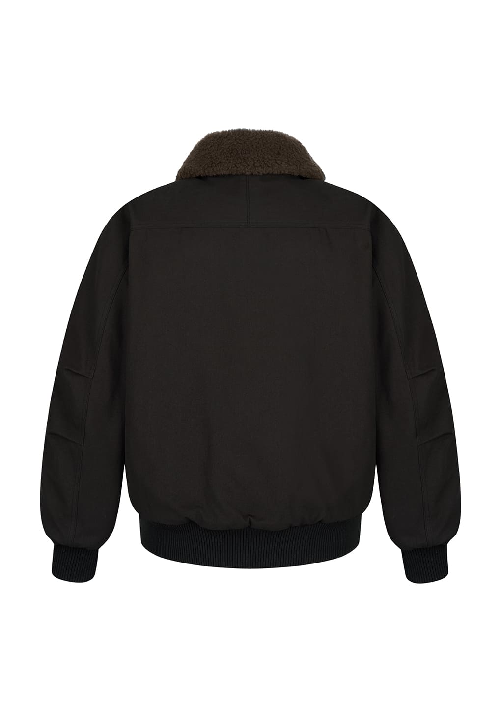 Amomento - cotton reversible shearling jumper (Black) product image 11 | TRAB K-Fashion Australia