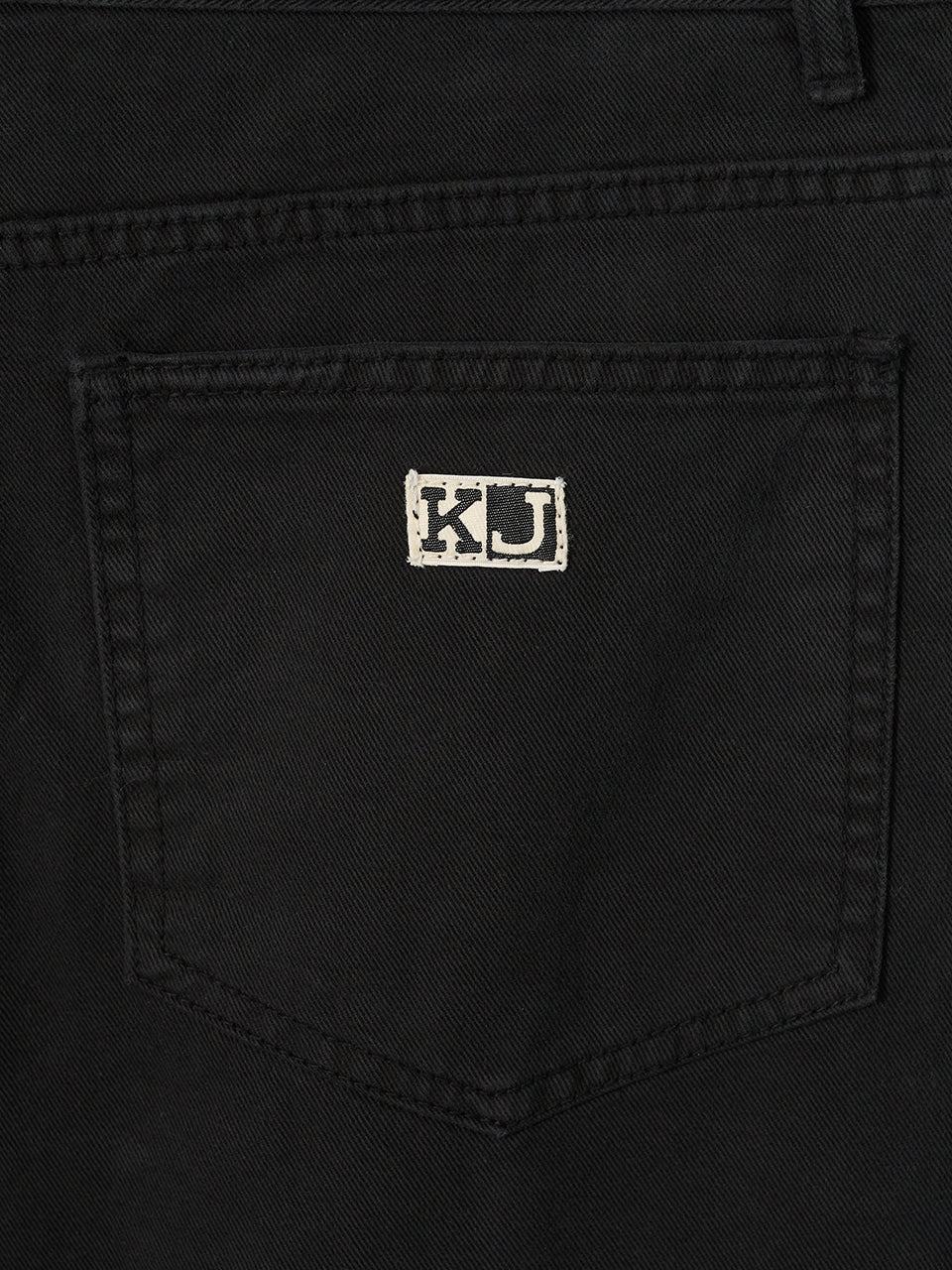 Kijun - Double Waist 5-Pocket Pants (Black) product image 12 | TRAB K-Fashion Australia