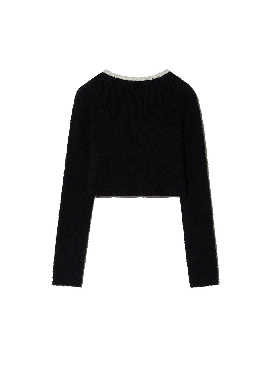 Kijun - Crochet Knit Jacket (Black) product image 8 | TRAB K-Fashion Australia