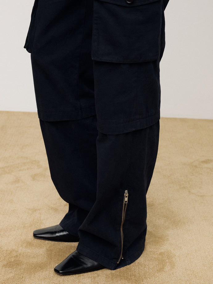 Tonywack - Garment-Washed Utility Cargo Pants (Faded Navy) product image 3 | TRAB K-Fashion Australia