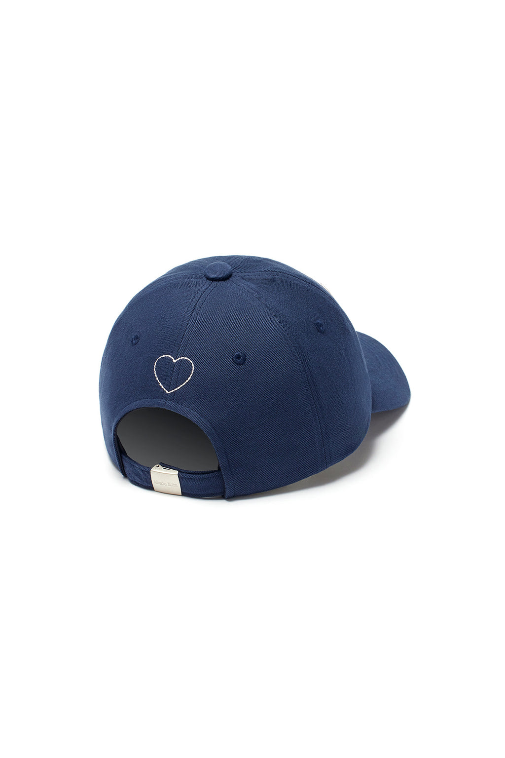 Matin Kim - For Lovers Logo Point Ball Cap (Navy) product image 3 | TRAB K-Fashion Australia