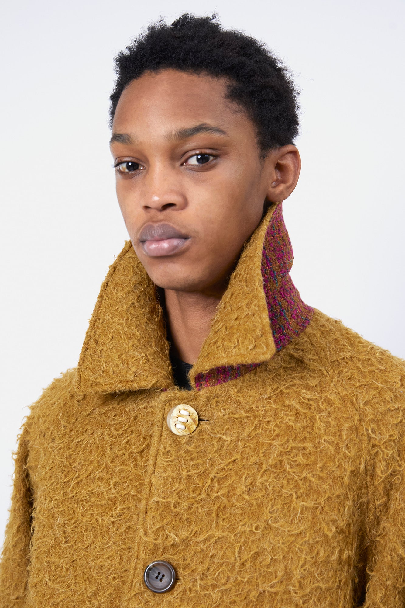 Andersson Bell - Unisex Casentino Raglan Coat (Brown) product image 7 | TRAB K-Fashion Australia