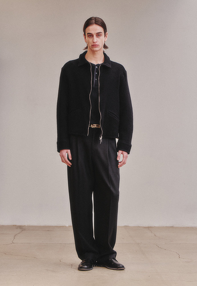 Art if acts - Washed Wool Sports Jacket (Black) product image 3 | TRAB K-Fashion Australia