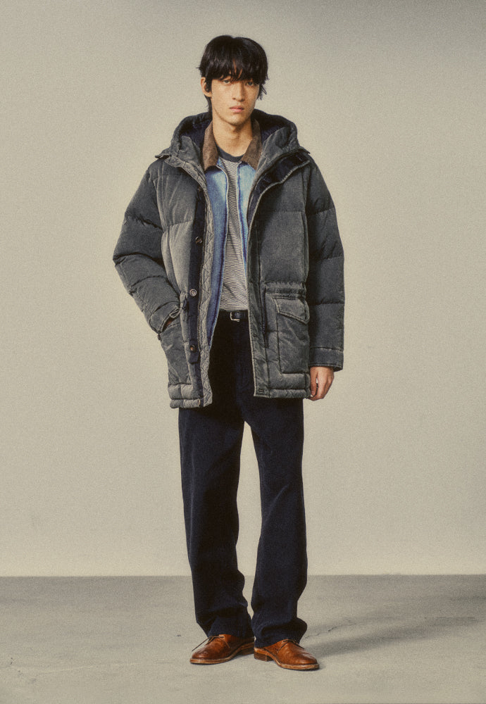 Art if acts - KARAKORAM Goose Down Parka (Faded Black) product image 6 | TRAB K-Fashion Australia