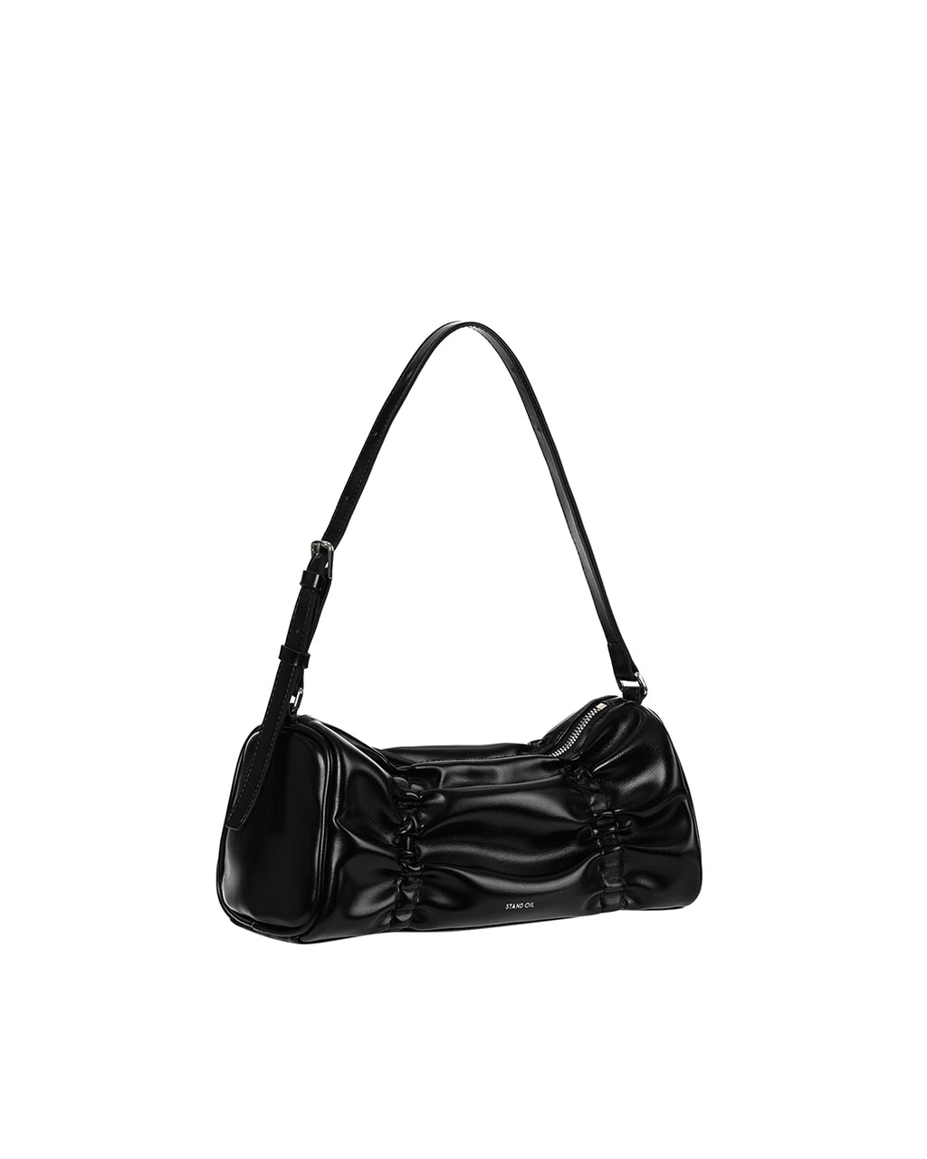Stand Oil - Pleats Bag (Black) product image 2 | TRAB K-Fashion Australia