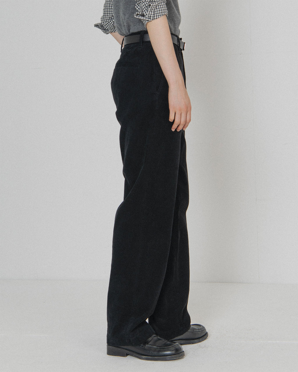 Brownyard - Corduroy Pants (Black) product image 7 | TRAB K-Fashion Australia