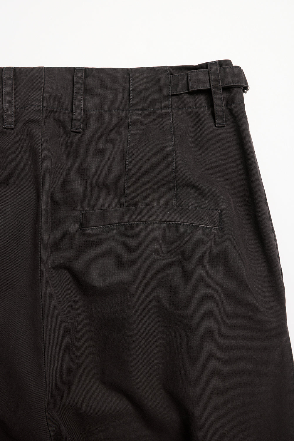 Hatchingroom - Wide Two Pleats Trousers (Dyed Purple Brown) product image 6 | TRAB K-Fashion Australia