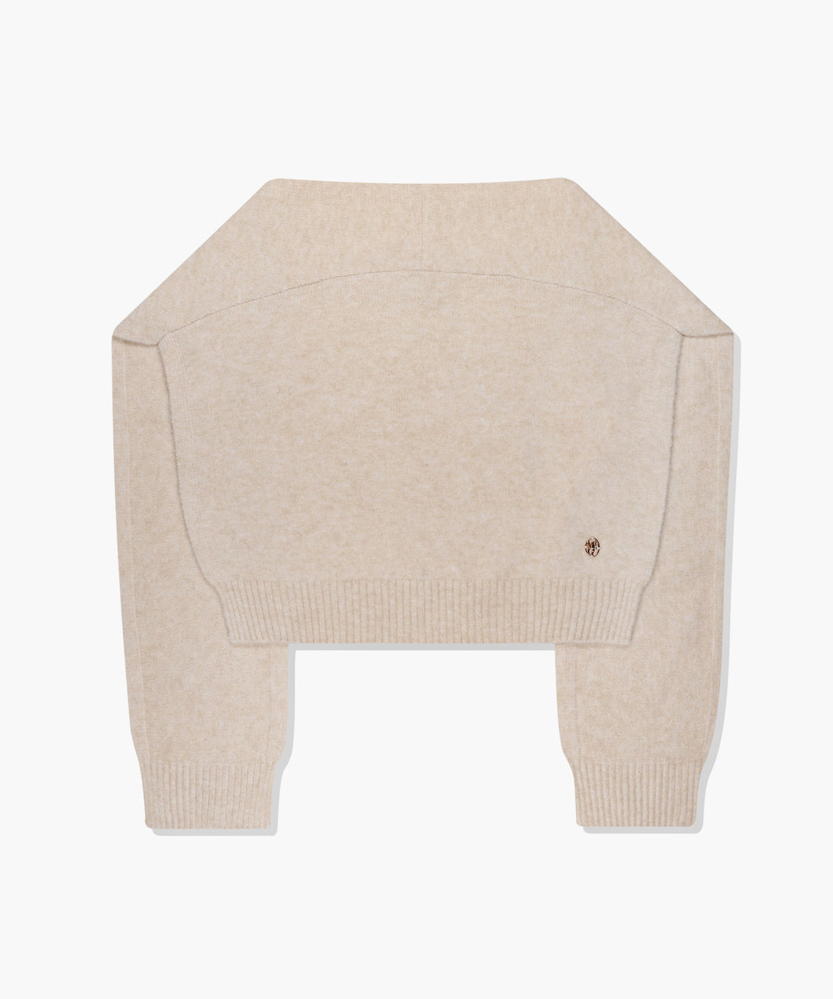 Marithe & Francois Girbaud - Circle Logo Shawl Muffler (Beige) product image 2 | TRAB K-Fashion Australia