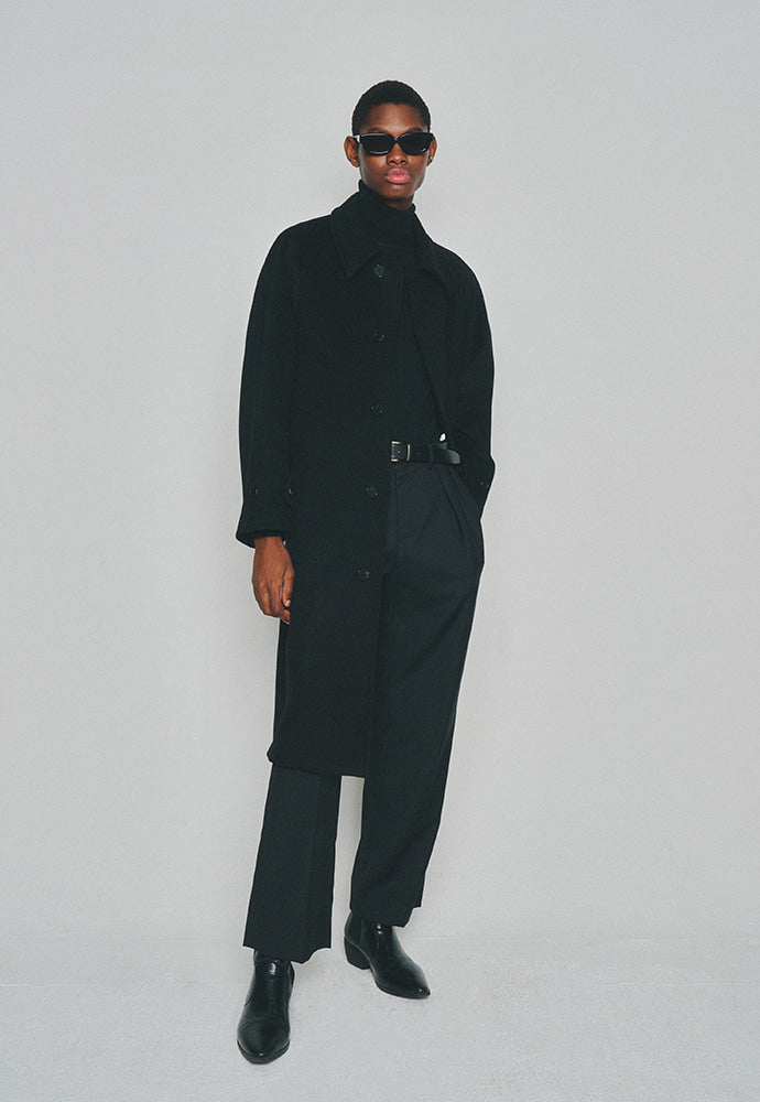 Tonywack - Cashmere Mac Over Coat (Black) product image 4 | TRAB K-Fashion Australia