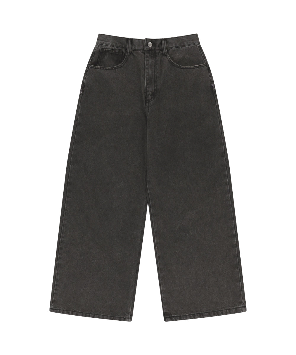Coyseio - W Stitch Denim Pants (Black) product image 8 | TRAB K-Fashion Australia