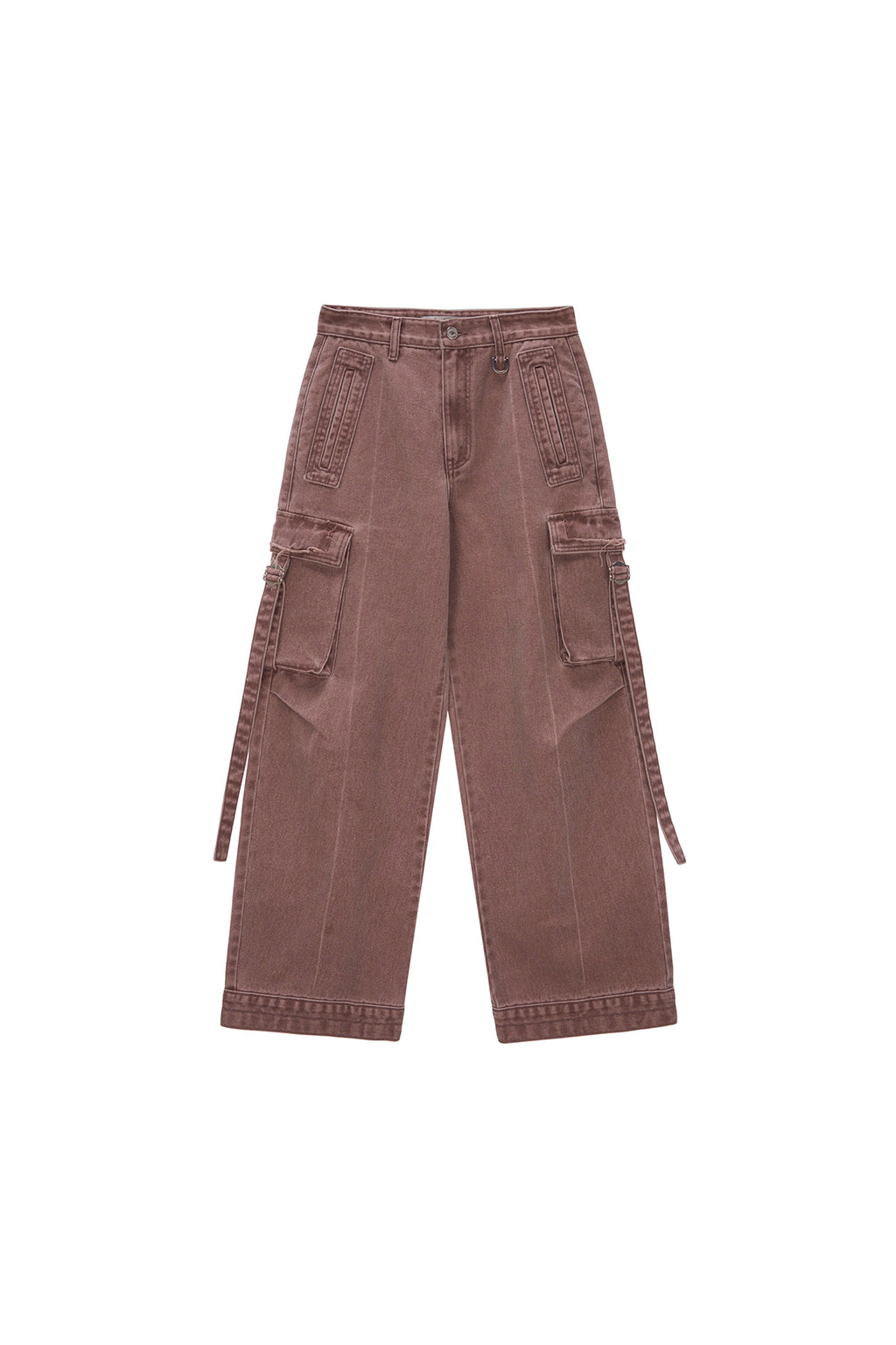 Matin Kim - Color Dying Cargo Pants (Grey) product image 11 | TRAB K-Fashion Australia