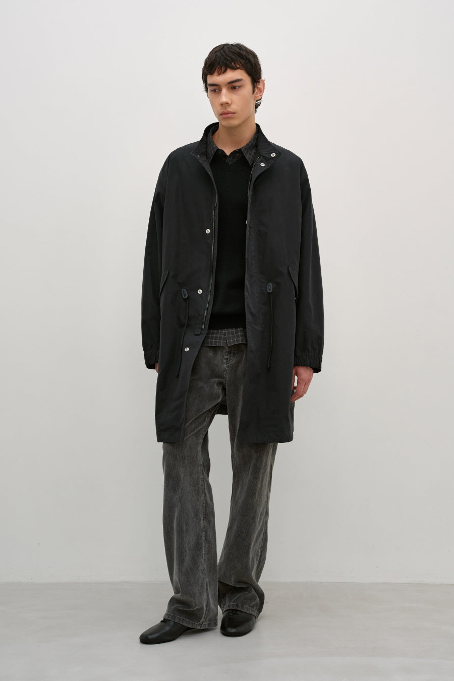 Insilence - Fishtail Parka (Washed Black) product image 1 | TRAB K-Fashion Australia