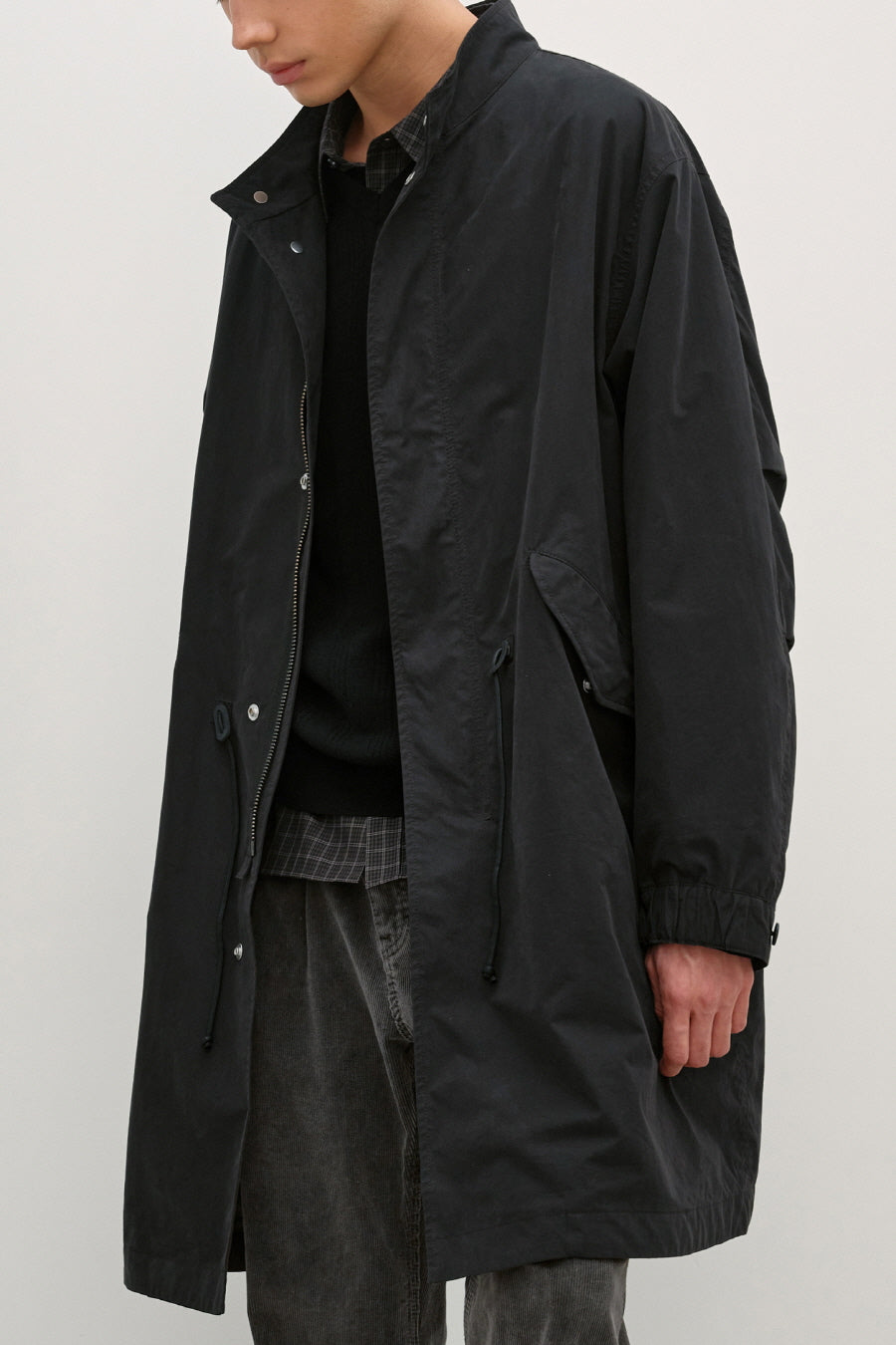 Insilence - Fishtail Parka (Washed Black) product image 4 | TRAB K-Fashion Australia