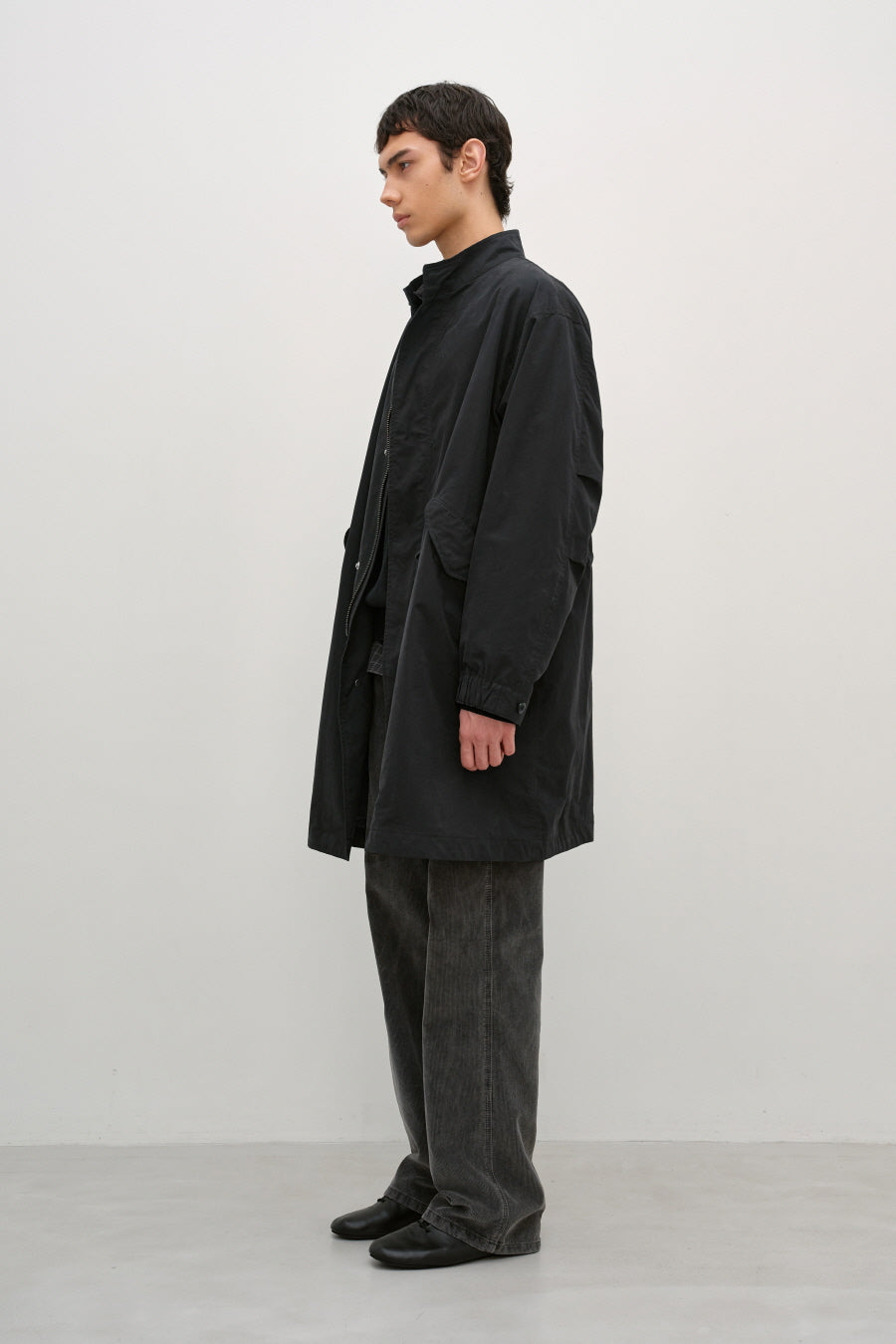 Insilence - Fishtail Parka (Washed Black) product image 2 | TRAB K-Fashion Australia