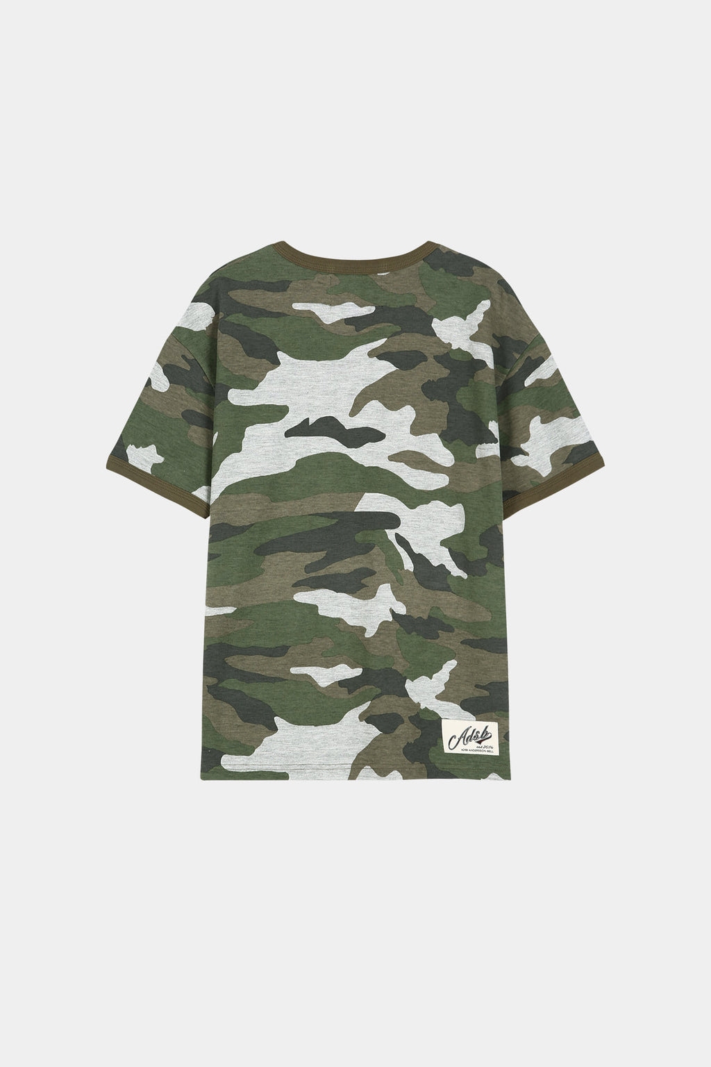 Andersson Bell - (essential) Camouflage Ringer T-Shirt (Essential) product image 7 | TRAB K-Fashion Australia