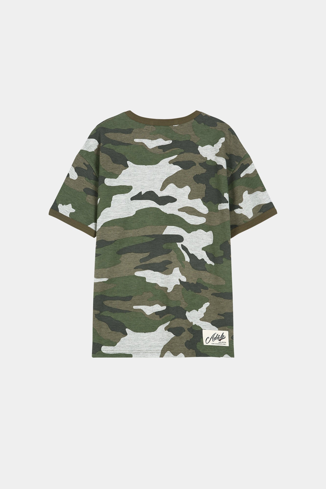 Andersson Bell - (essential) Camouflage Ringer T-Shirt (Essential) product image 7 | TRAB K-Fashion Australia