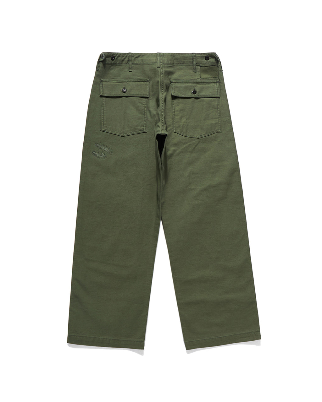 Eastlogue - Damaged Fatigue Pants (Olive Backsatin) product image 6 | TRAB K-Fashion Australia