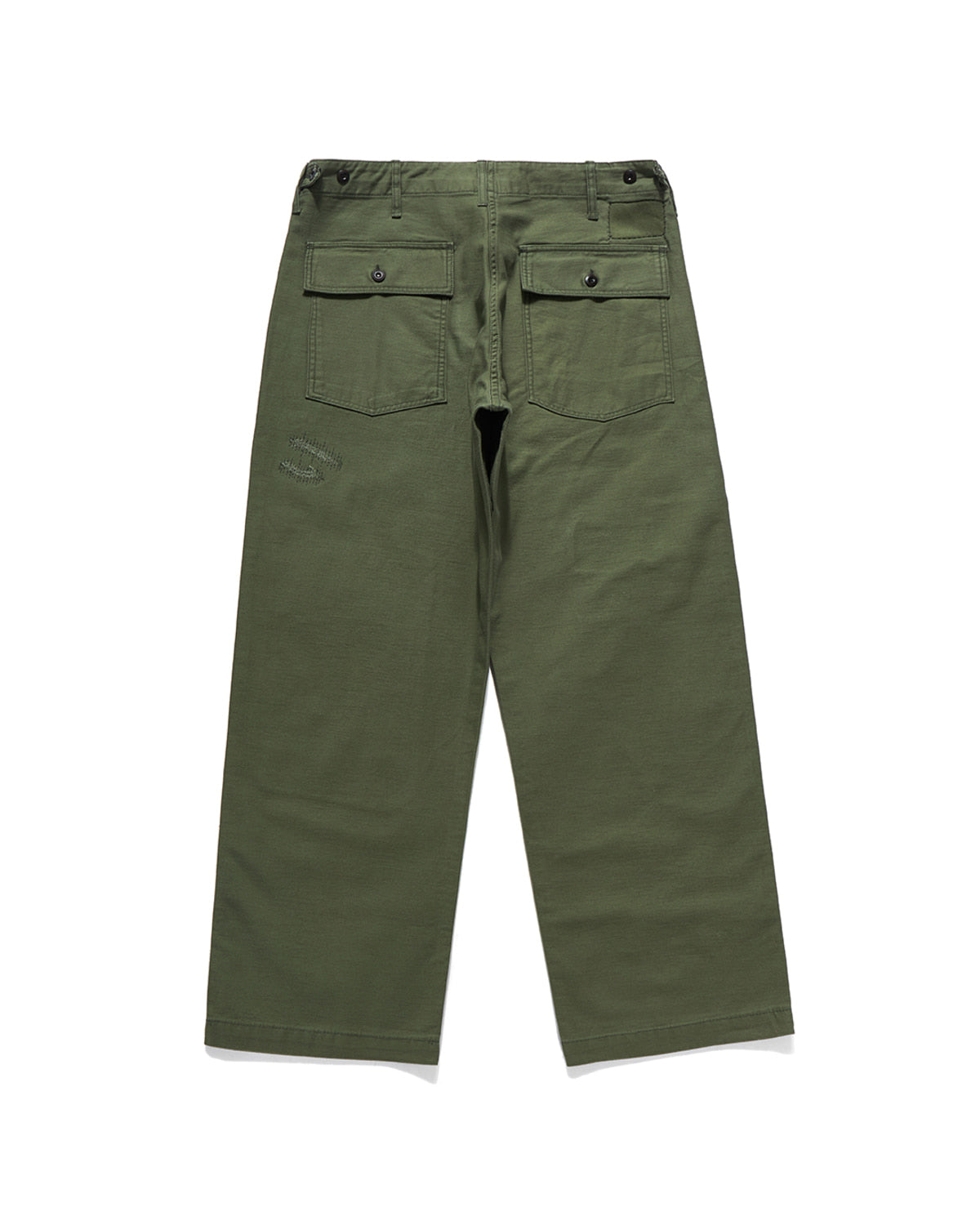 Eastlogue - Damaged Fatigue Pants (Olive Backsatin) product image 6 | TRAB K-Fashion Australia
