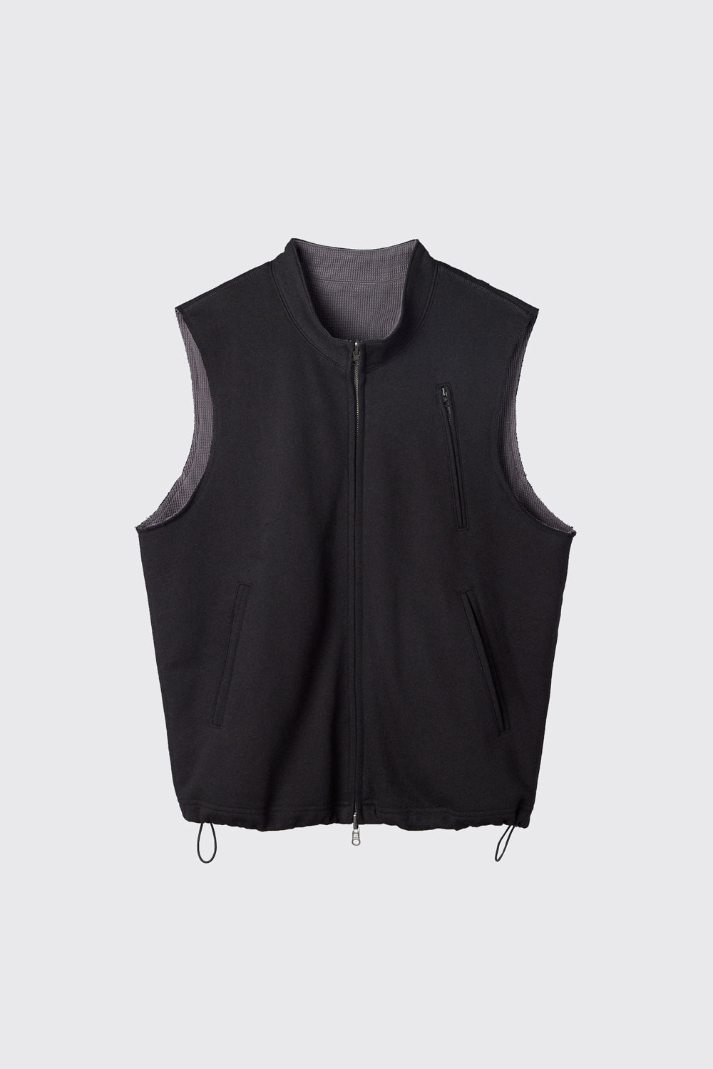 Hatchingroom - Reversible Jersey Vest (Black) product image 4 | TRAB K-Fashion Australia