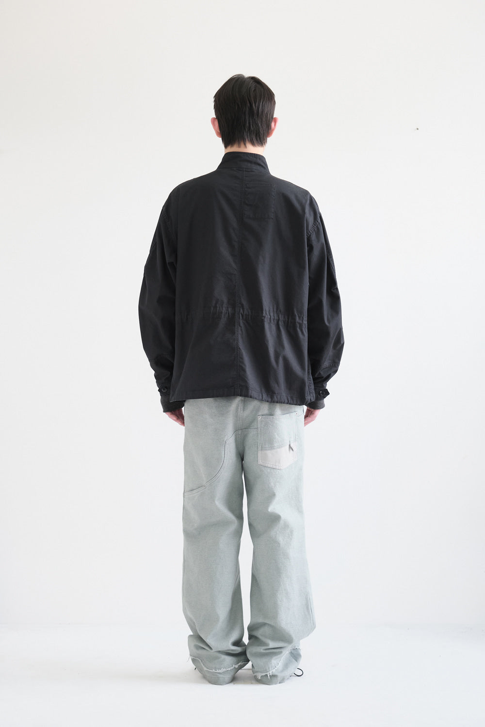 Hatchingroom - Short Mods Parka (Blue Black) product image 4 | TRAB K-Fashion Australia