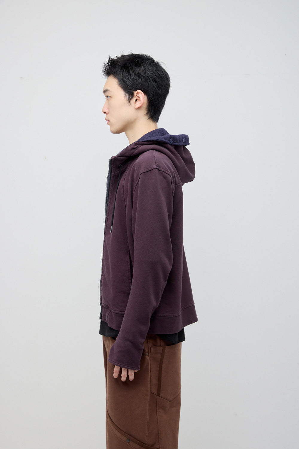 Hatchingroom - Twist Hoodie (Dark Purple) product image 8 | TRAB K-Fashion Australia