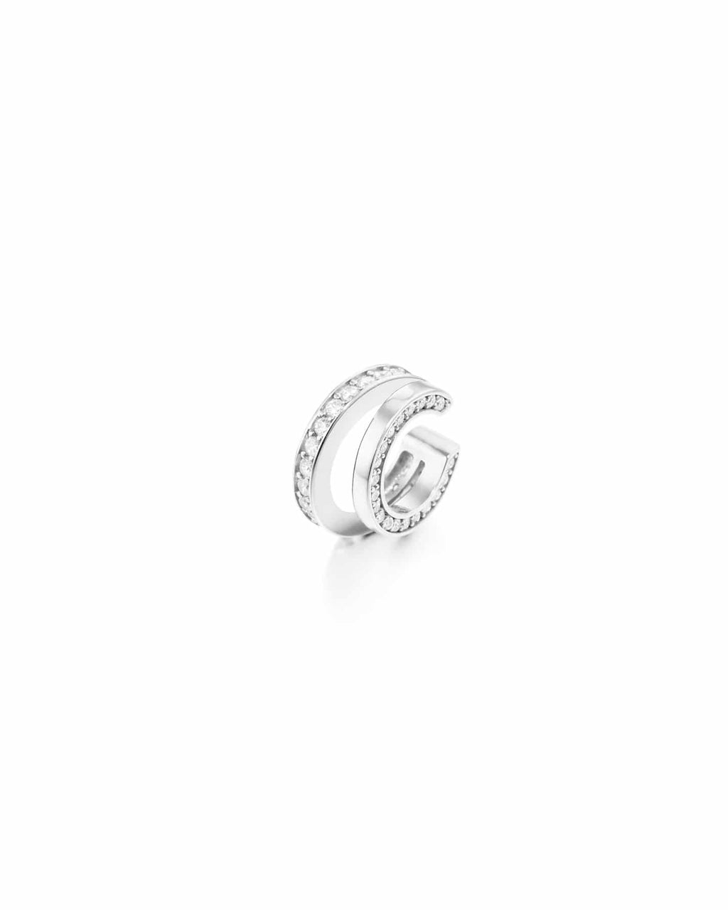 Numbering - Double Line Pave Ear Cuff #3125 product image 3 | TRAB K-Fashion Australia