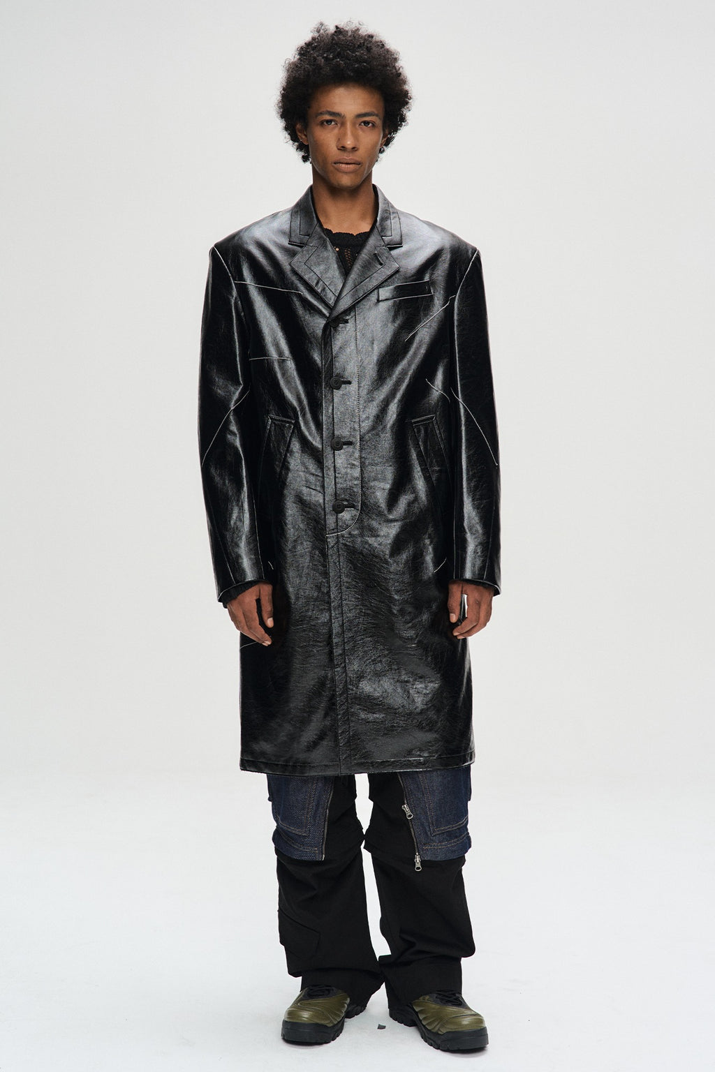 Andersson Bell - Mauer Single Coat (Black) product image 1 | TRAB K-Fashion Australia