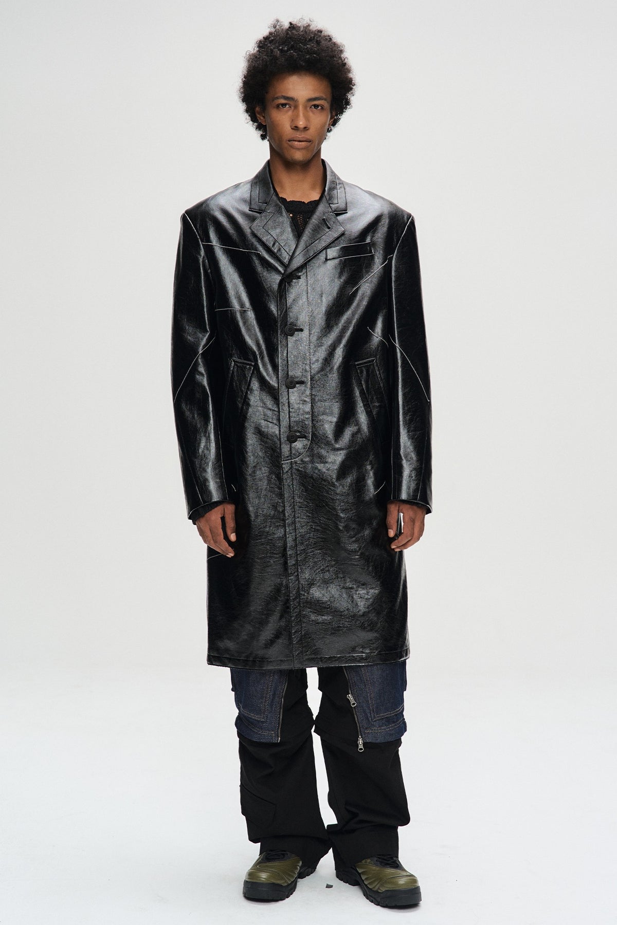 Andersson Bell - Mauer Single Coat (Black) product image 1 | TRAB K-Fashion Australia