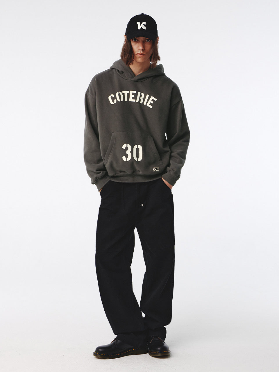 Kijun - COTERIE Hoodie (Charcoal) product image 4 | TRAB K-Fashion Australia