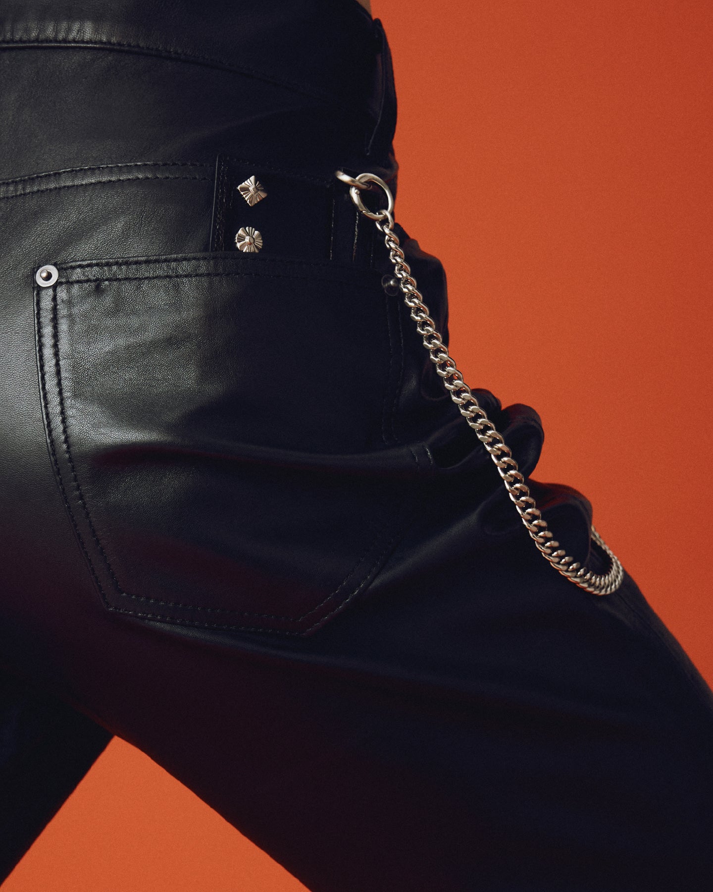 Numbering - Leather Chain Card Holder #1051 product image 1 | TRAB K-Fashion Australia