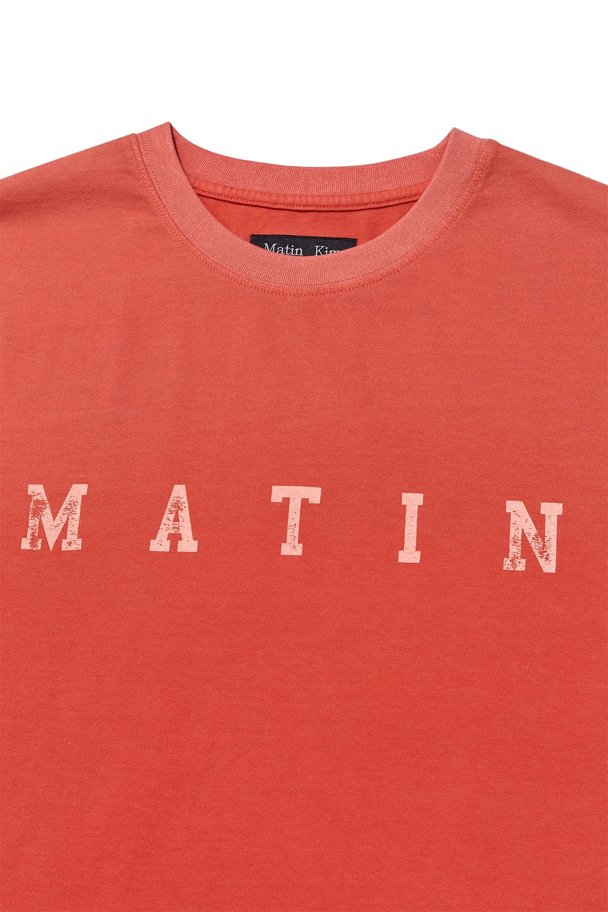 Matin Kim - Dying Point Logo Top (Red) product image 3 | TRAB K-Fashion Australia