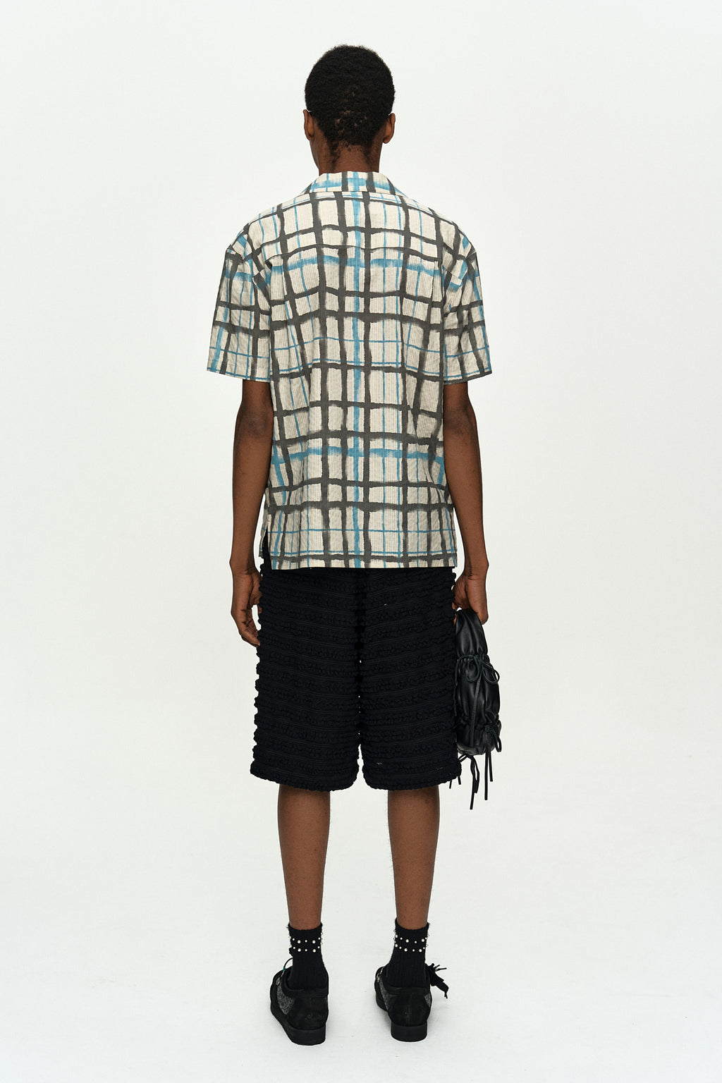 Andersson Bell - Kenley Knitted Shorts (Black) product image 3 | TRAB K-Fashion Australia