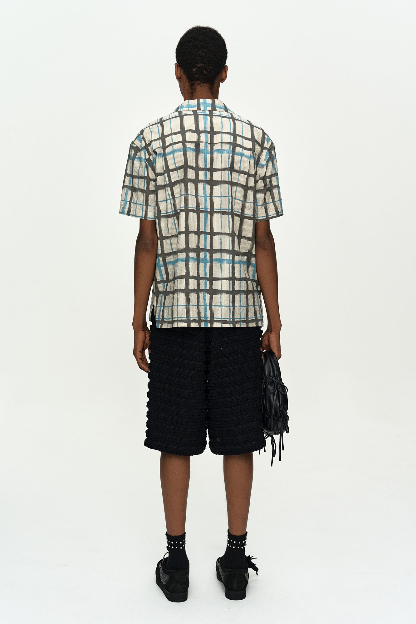 Andersson Bell - Kenley Knitted Shorts (Black) product image 3 | TRAB K-Fashion Australia