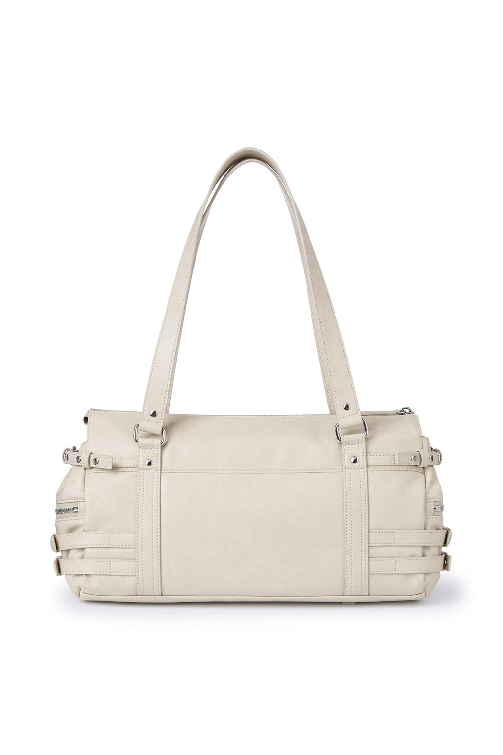 Deinet - Belted Pocket Shoulder Bag (Beige) product image 3 | TRAB K-Fashion Australia