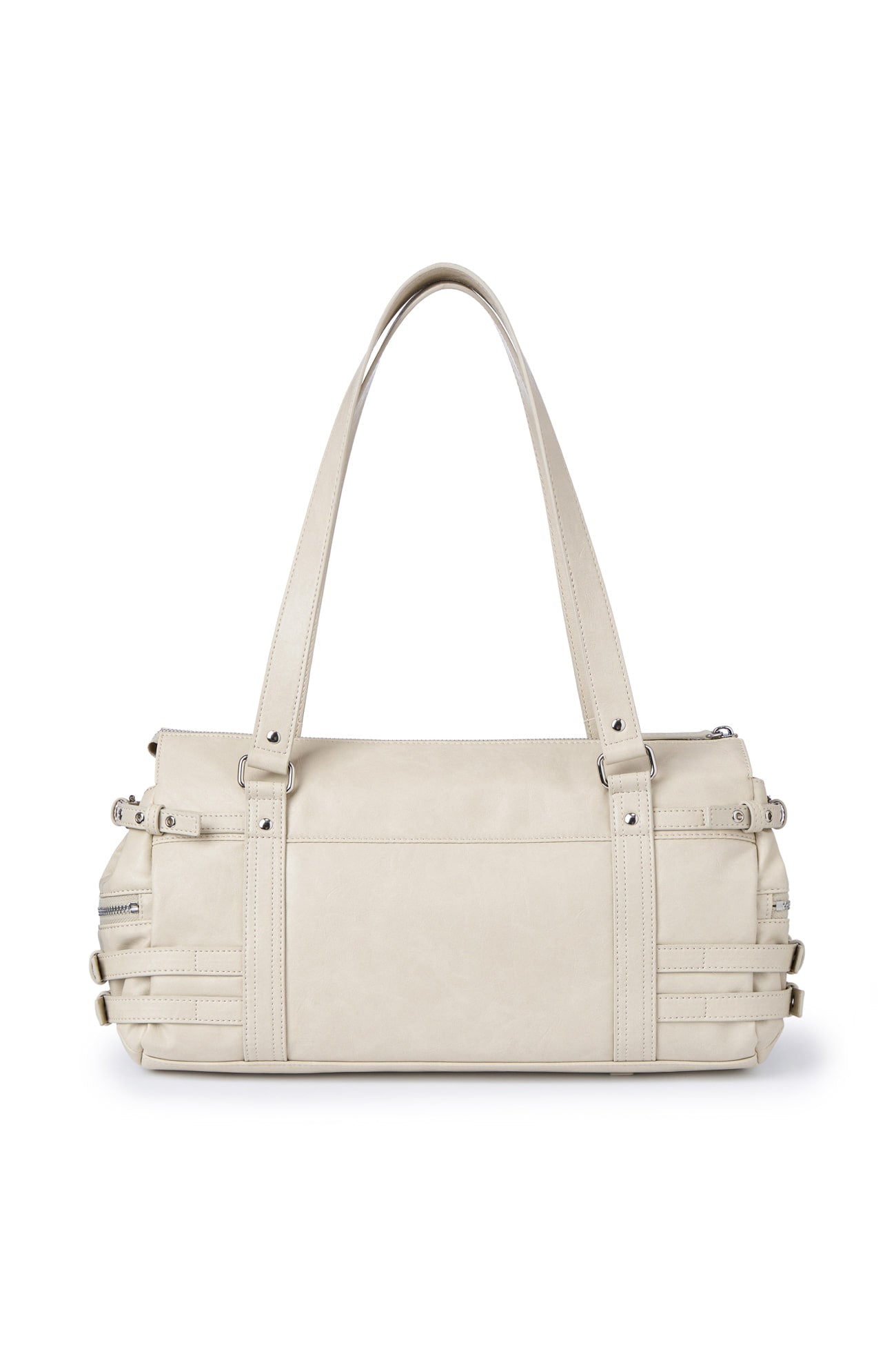Deinet - Belted Pocket Shoulder Bag (Beige) product image 3 | TRAB K-Fashion Australia