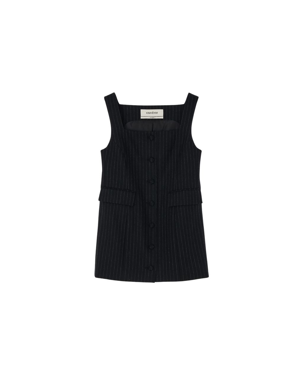 Kimhe Kim - Striped Sleeveless Mini Dress (Navy) product image 6 | TRAB K-Fashion Australia