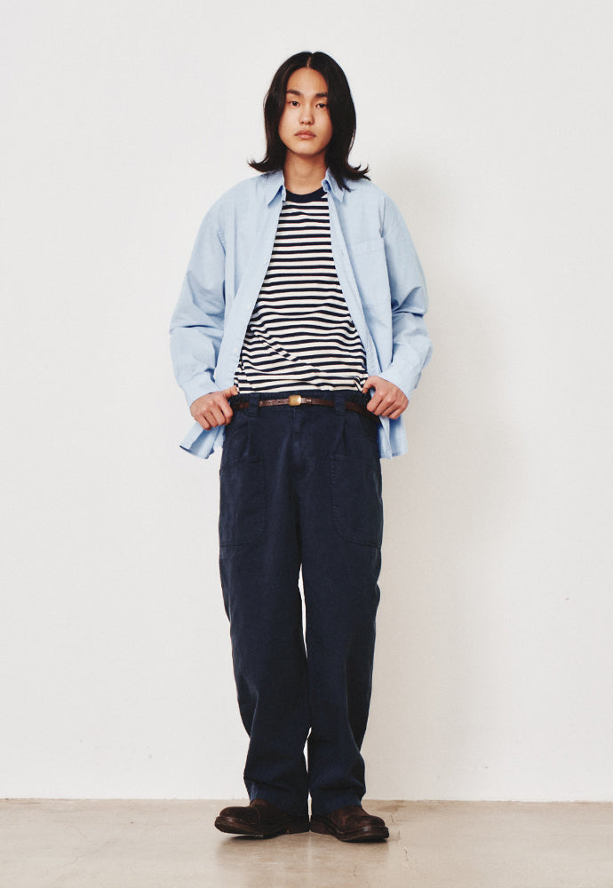 Art if acts - Padre Garment-dyed Shirt (Sky Blue) product image 4 | TRAB K-Fashion Australia