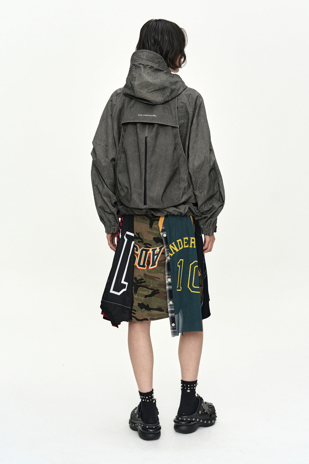 Andersson Bell - Tie-Dyed Vest Backpack (Anthracite) product image 9 | TRAB K-Fashion Australia
