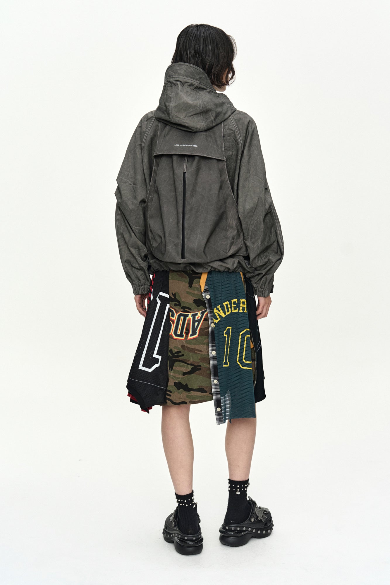 Andersson Bell - Tie-Dyed Vest Backpack (Anthracite) product image 9 | TRAB K-Fashion Australia