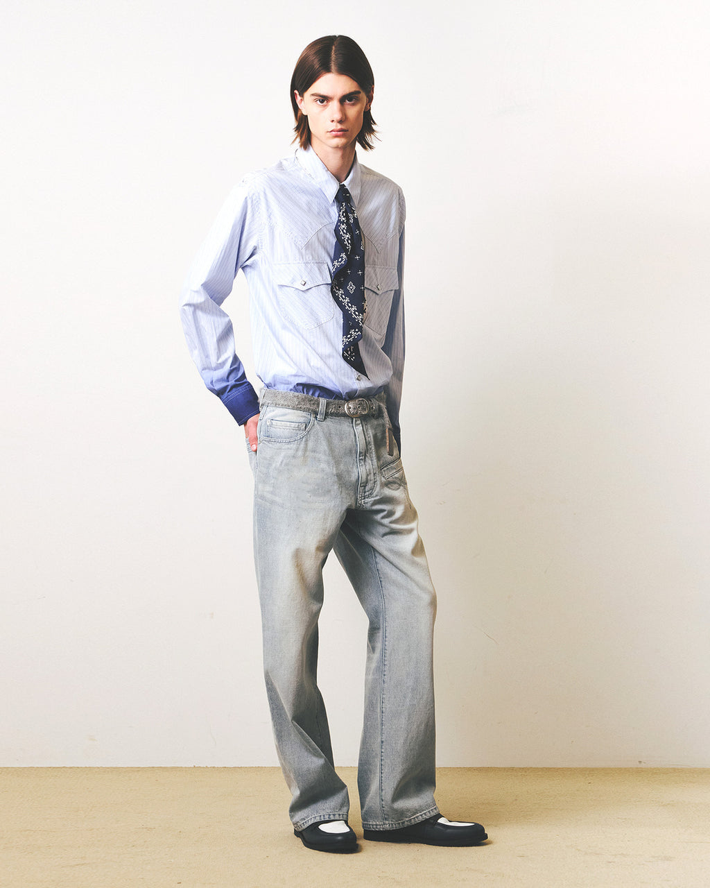 Eastlogue - Ridge Trail Pants (Light Indigo) product image 4 | TRAB K-Fashion Australia