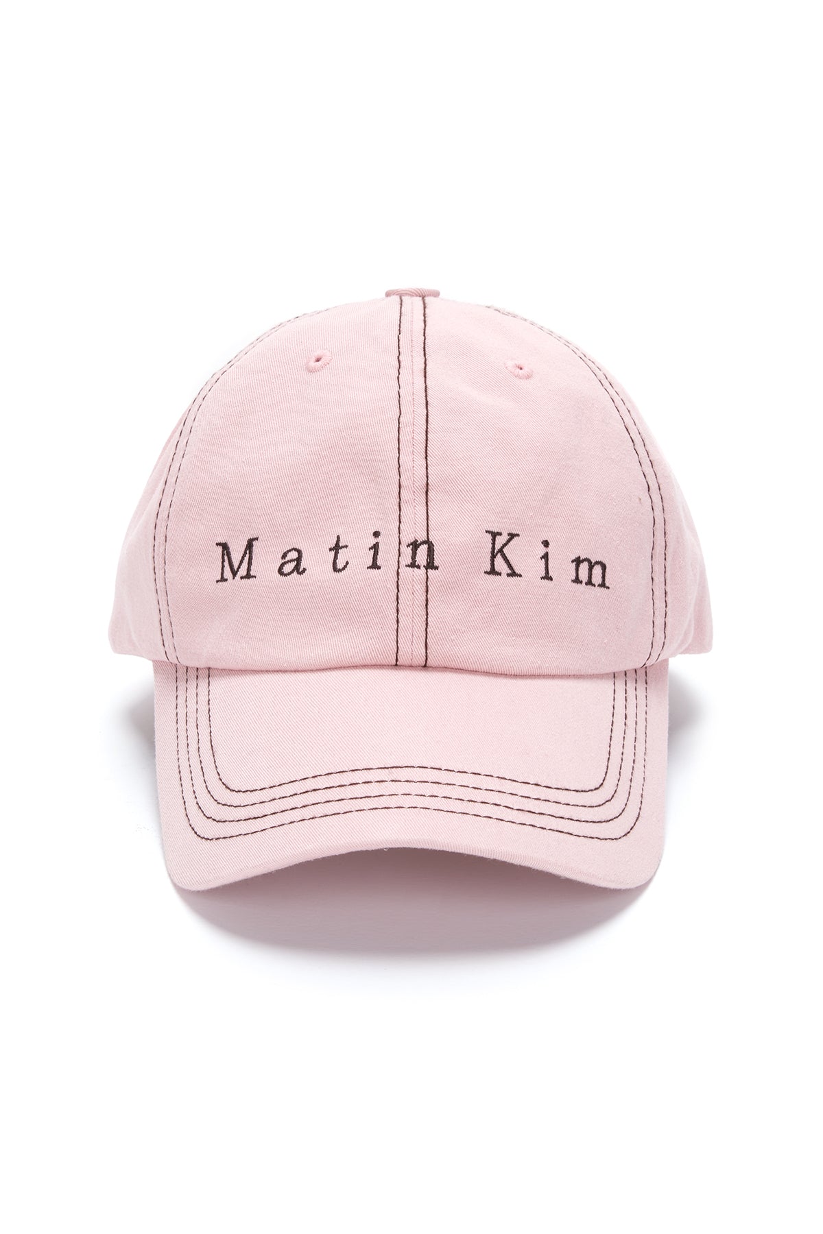 Matin Kim - Matin Stitch Ball Cap (White) product image 6 | TRAB K-Fashion Australia